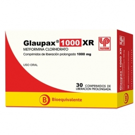 GLAUPAX XR 1000 MG X 30...