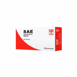 SAE INFANTIL SUPOSITORIO X 6 (ANTIESPAMODICO)