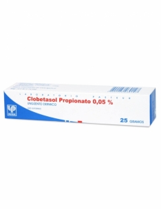 CLOBETASOL CRE 0,05% X 25 GR PAST