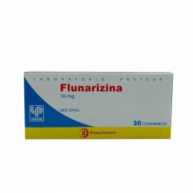 FLUNARIZINA COM 10 MG X 30 PAST