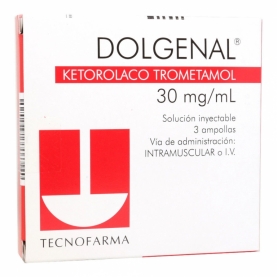 DOLGENAL AMPOLLA 30 MG X 3