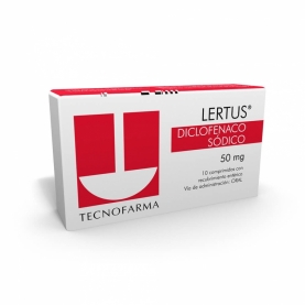 LERTUS COM 50 MG X 10