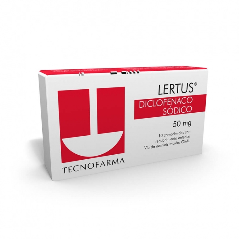 LERTUS COM 50 MG X 10