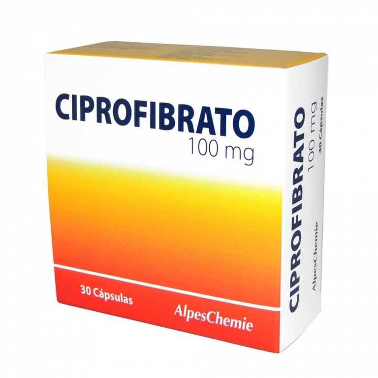 CIPROFIBRATO 100 MG x 30 CAPSULAS