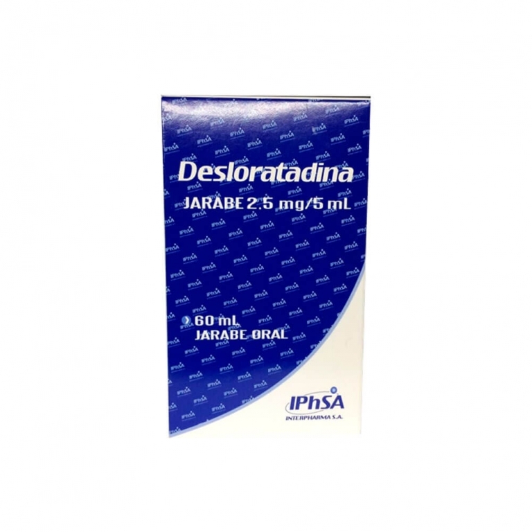 DESLORATADINA 2,5 MG X 60 ML JARABE IPHSA
