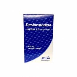 DESLORATADINA 2,5 MG X 60 ML JARABE IPHSA