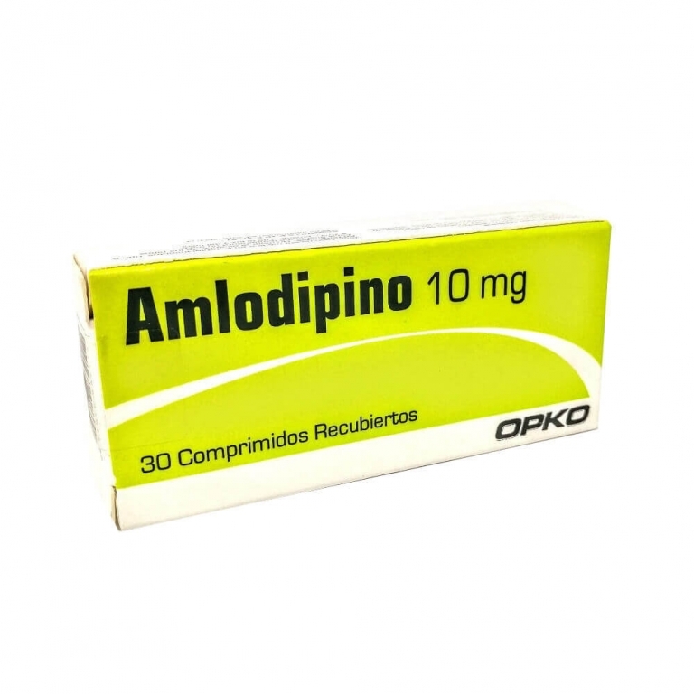 Amlodipino 10 mg x 30 Comprimidos Recubiertos