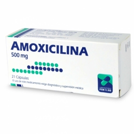 AMOXICILINA CAP 500 MG X 21 MINT