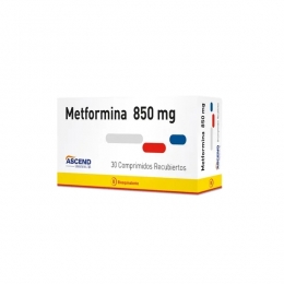 METFORMINA COM 850 MG X 30 