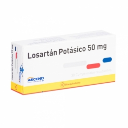 LOSARTAN 50 MG X 30 COMPRIMIDOS