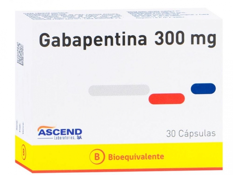 GABAPENTIN 300 MG X 30 CÁPSULAS 