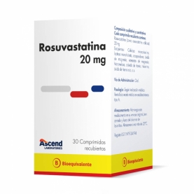 ROSUVASTATINA 20 MG X 30...