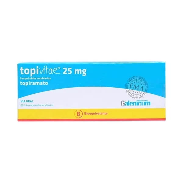 TOPIVITAE COM 25 MG X 28 (BE)