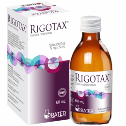 RIGOTAX JARABE 5MG/5ML X 60 ML