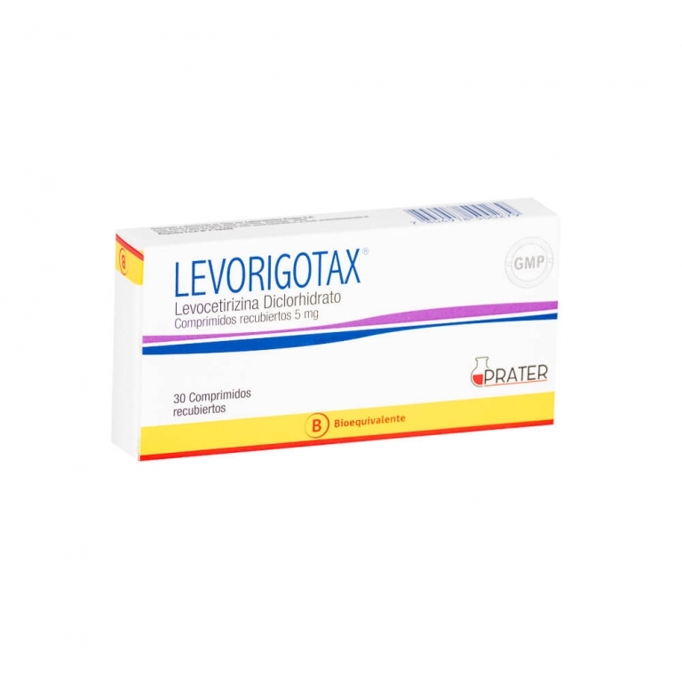 LEVORIGOTAX  5 MG X 30 COMPRIMIDOS
