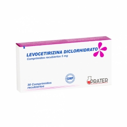 LEVOCETIRIZINA  5 MG X 30 COMPRIMIDOS