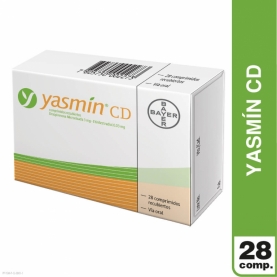 YASMIN CD X 28 COMPRIMIDOS...