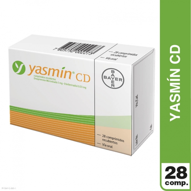 YASMIN CD X 28 COMPRIMIDOS RECUBIERTOS