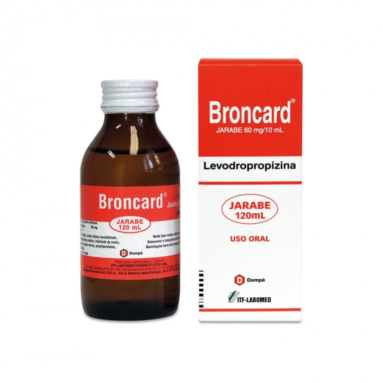 Broncard jarabe 120 mL