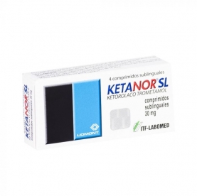 KETANOR SL 30mg X 4 COM.