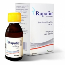 RUPAFIN 1 MG X 120 ML  SOLUCIÓN ORAL (BE)