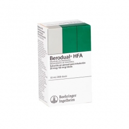 BERODUAL HFA AEROSOL X200 DOSIS