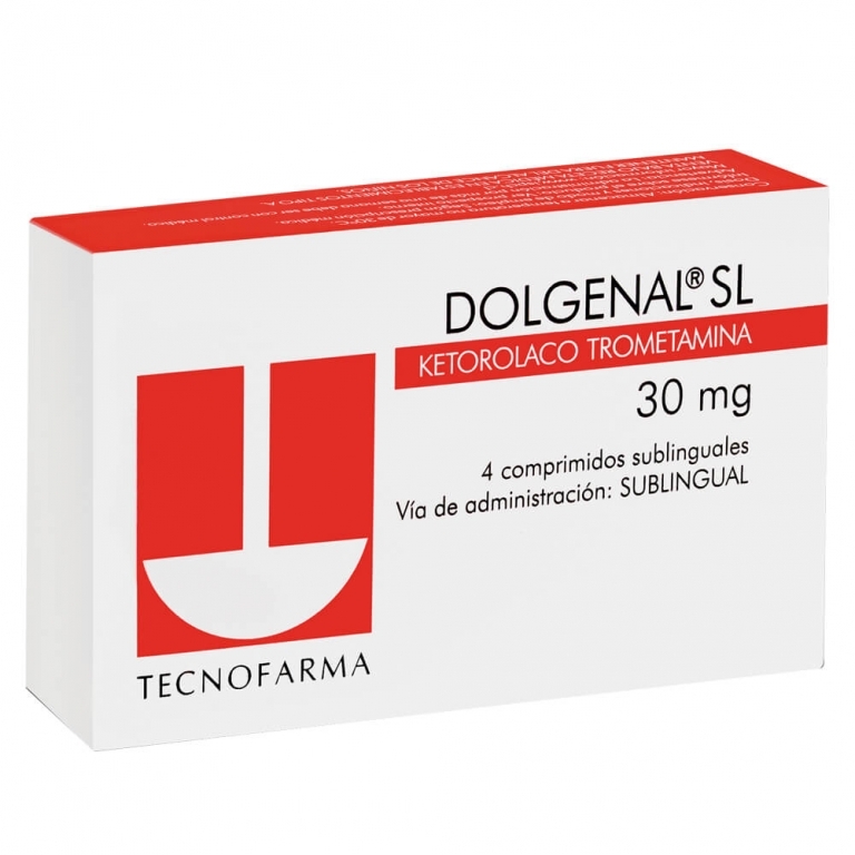 DOLGENAL SL COM 30 MG X 4