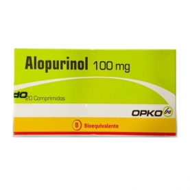 ALOPURINOL COM 100 MG X 20 