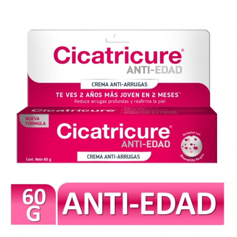 CICATRICURE ANTI ARRUGAS CREMA X 60 GR