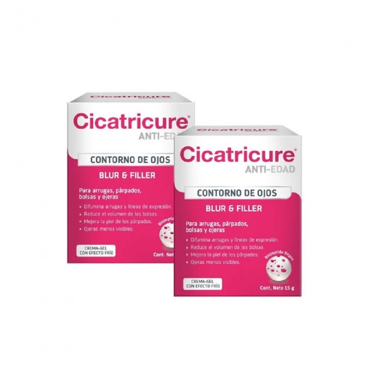 CICATRICURE CONTORNO OJOS BLUR & FILLER CRE X 15 GR