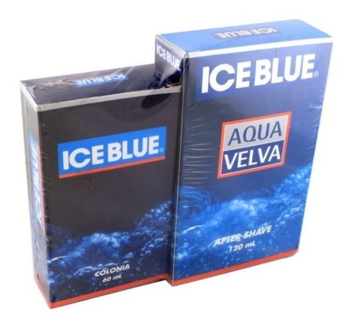 ICE BLUE A VELVA X 120 ML + COL X 60 ML