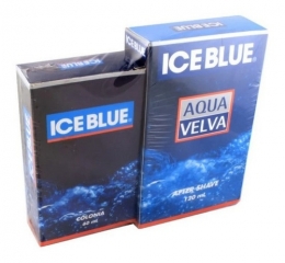 ICE BLUE A VELVA X 120 ML + COL X 60 ML