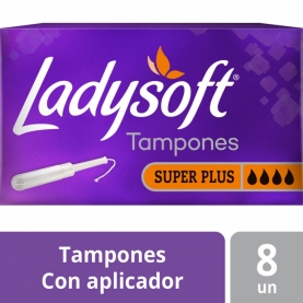 Ladysoft Tampones super plus x 8