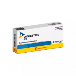 ONDANSETRON 8 MG x 10 COMPRIMIDOS BUCODISPERSABLESQ