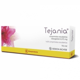 TEJANIA 0,075 MG X 28 COMPRIMIDOS