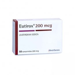 EUTIROX 200 MCG X 50 COMPRIMIDOS