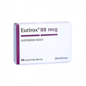 EUTIROX 88 MCG X 50 COMPRIMIDOS