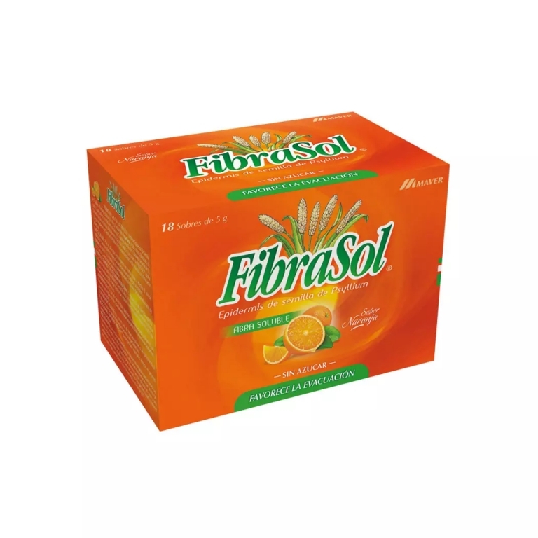 FIBRASOL NARANJA SBR 5 GR X 18