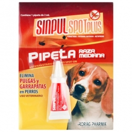 SINPUL SPOT PLUS RAZA MEDIANA PIP 2 ML X 1