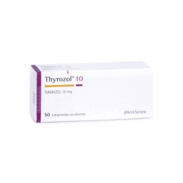 Thyrozol 10 mg x 50 comprimidos