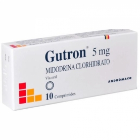 Gutron 5,0 mg x 10 comprimidos