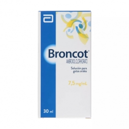 BRONCOT GOTAS 7,5 MG/ML X 30 ML