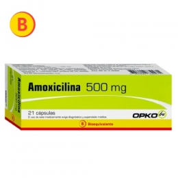 Amoxicilina 500 mg x 21 cápsulas