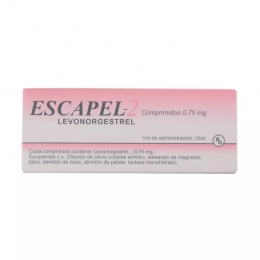 ESCAPEL 2  0,75 MG X 2 COMPRIMIDOS