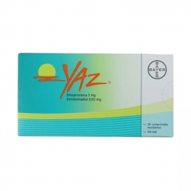 YAZ X 28 COMPRIMIDOS...