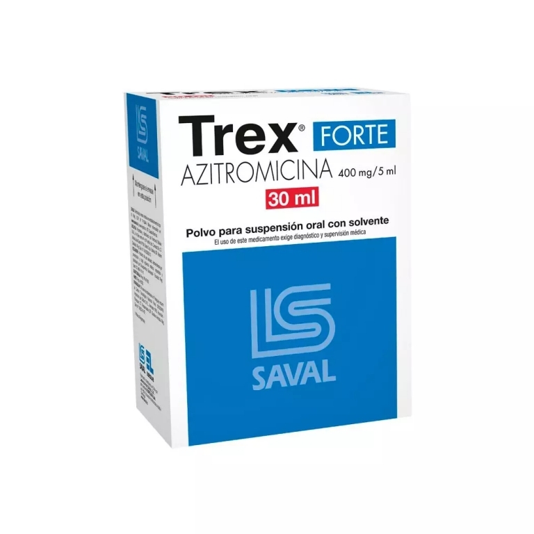 TREX FORTE SUSPENSIÓN 400MG/5ML X 20 ML