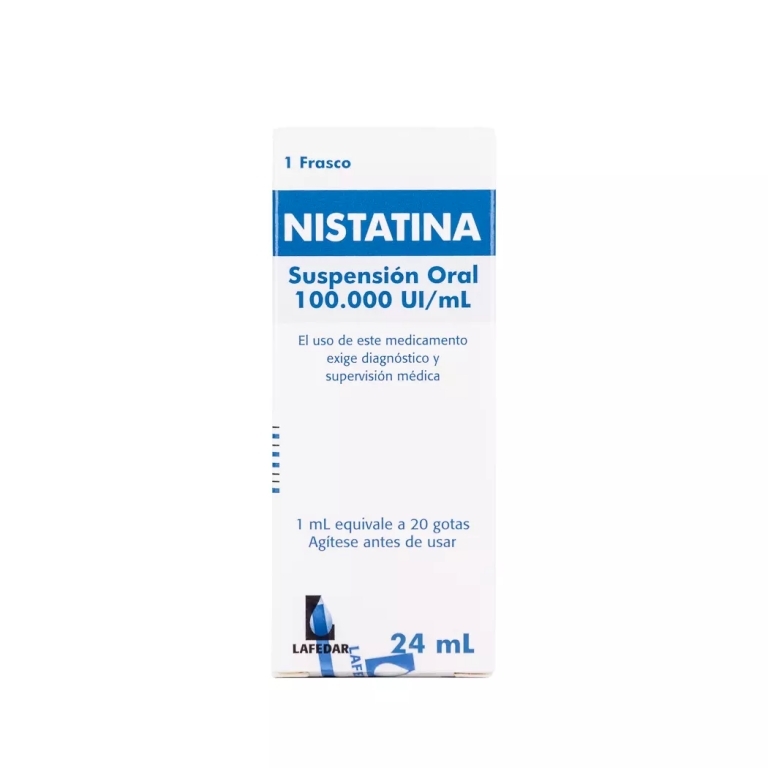 Nistatina Gotas 100.000 UI x 24 ml