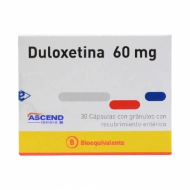 DULOXETINA CAP 60 MG X 30 ASCEND