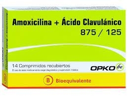 AMOXICILINA+ACID/CLAV COM 875/125 MG X 14 