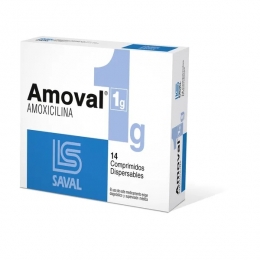 Amoval 1 g x 14